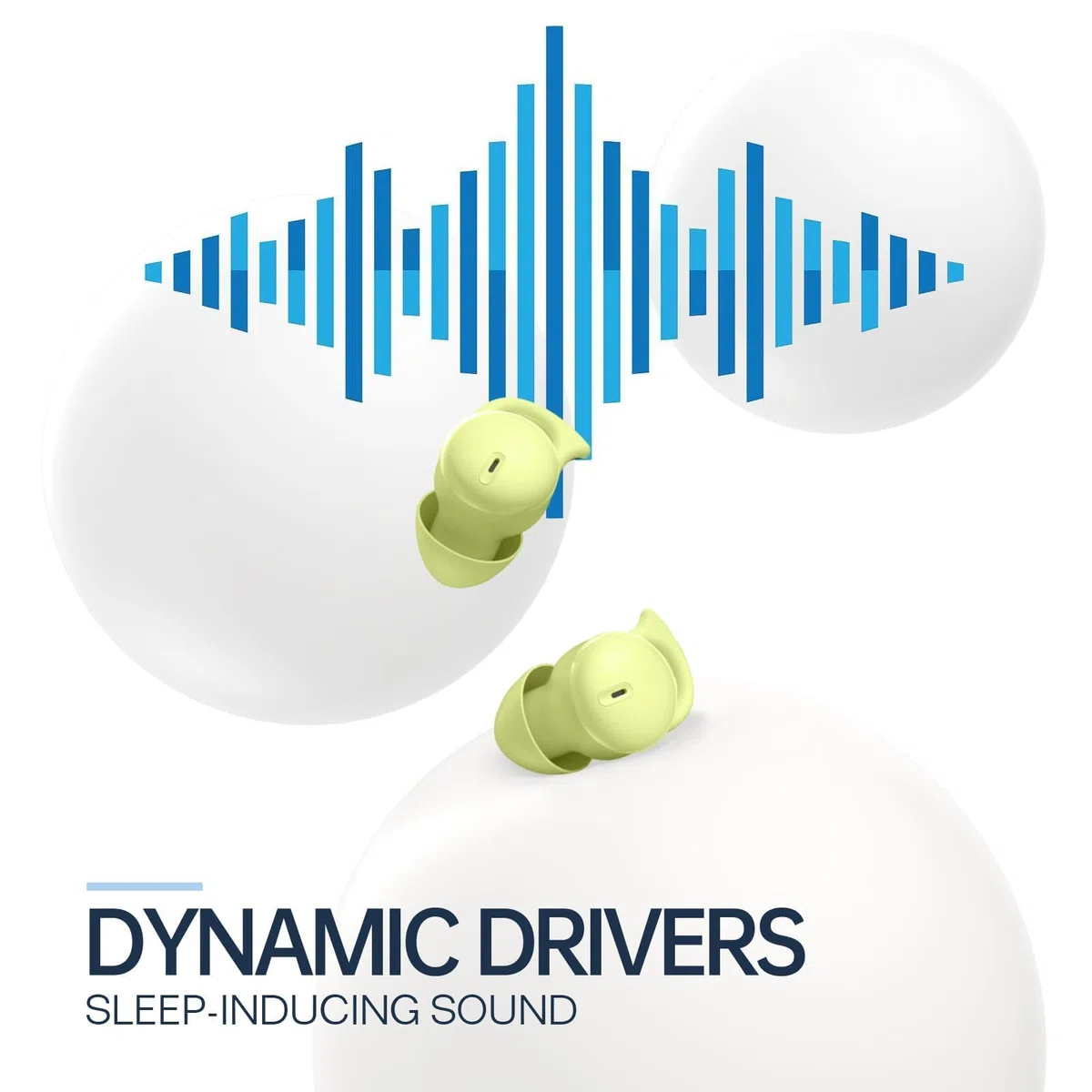Auriculares invisibles para dormir, auriculares para dormir de lado, pequeños y cómodos auriculares para dormir con bloqueo de ruido, auriculares inalámbricos Bluetooth 5.3 para dormir, conducir
