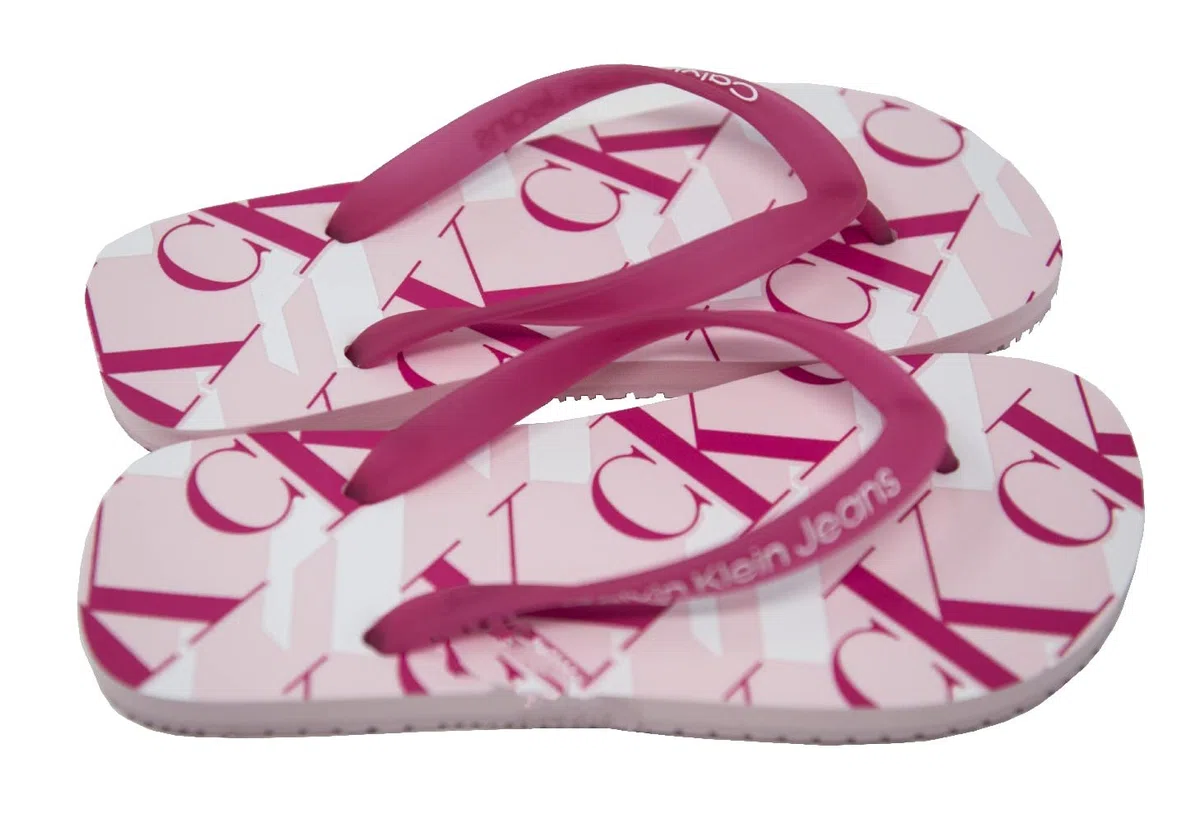 Calvin Klein Jeans Chanclas mujer CK chanclas playa o piscina articulo ZW0ZW01790 EO/AOP SANDAL