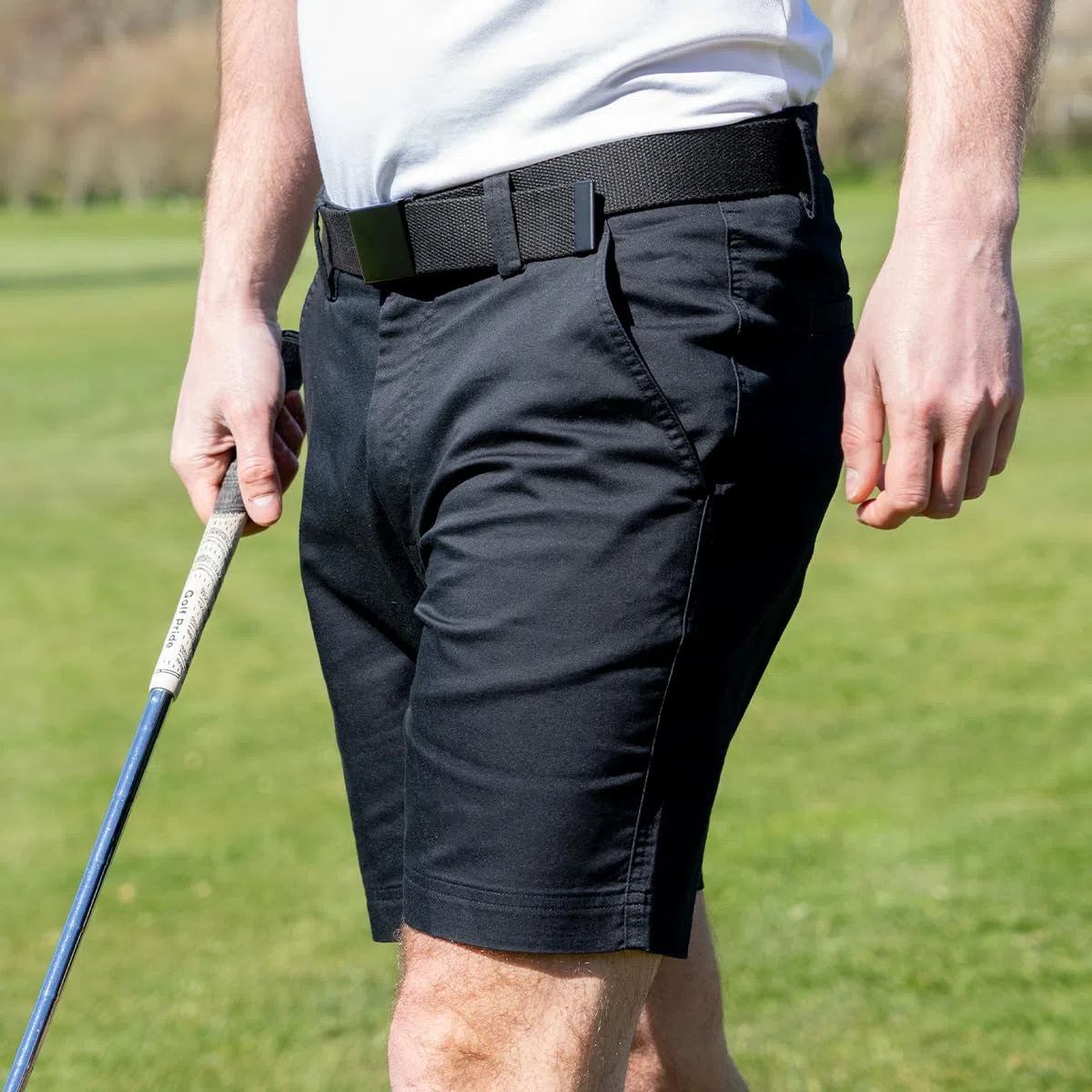 Calvin Klein 2025 Campus Chino Pantalones Cortos Golf elásticos Ligeros Hombre