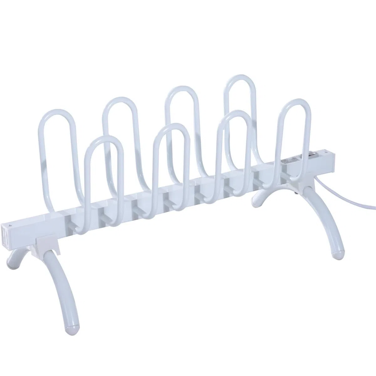 Secador de zapatos eléctrico y calentador de botas para 4 pares, calentador deshumidificador rápido para cuero, tenis y botas, accesorio esencial para el cuidado de zapatos