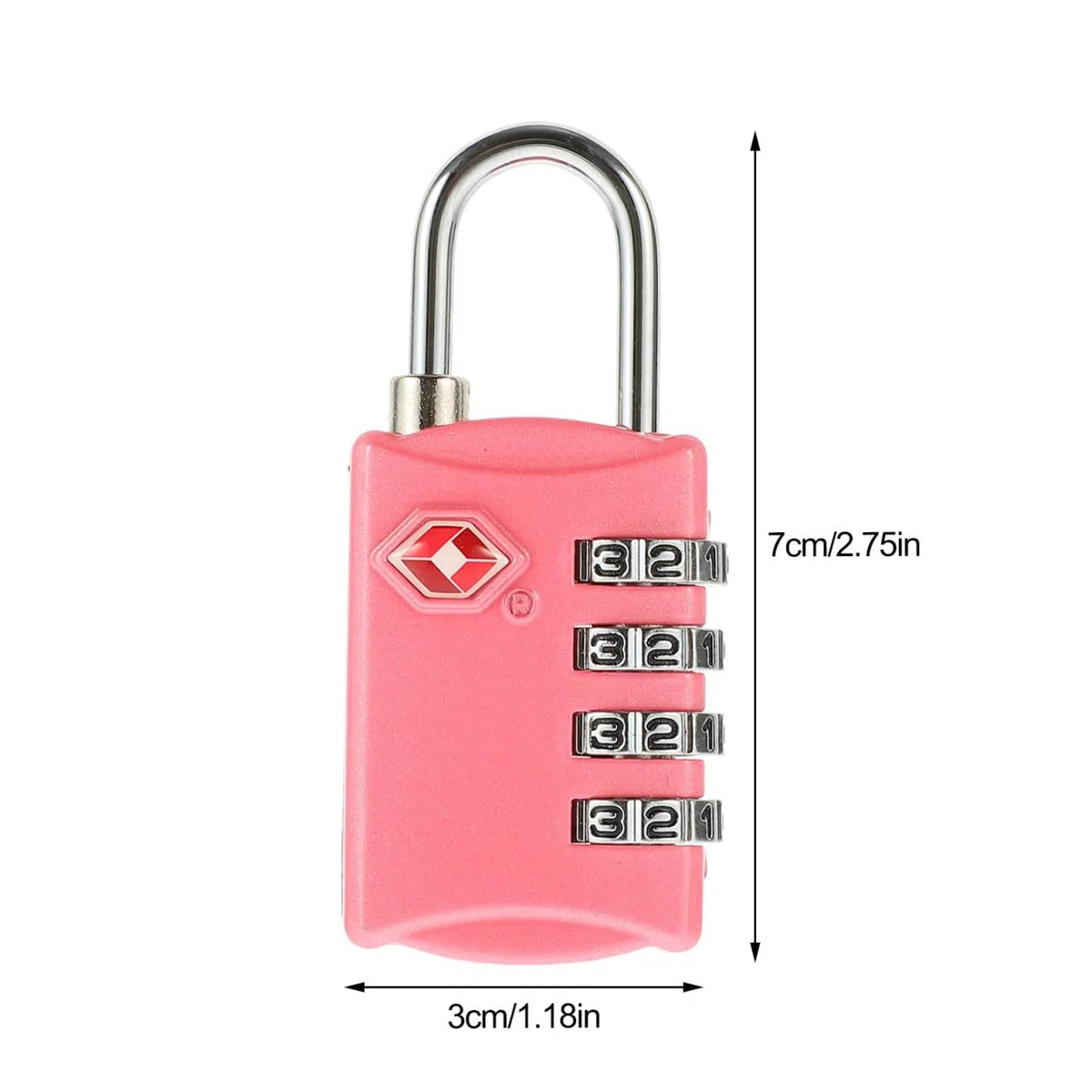 UKCOCO 3 Cerraduras De Combinación Con Contraseña Para Equipaje Compatibles Con Cerraduras De Seguridad Para Viajes.