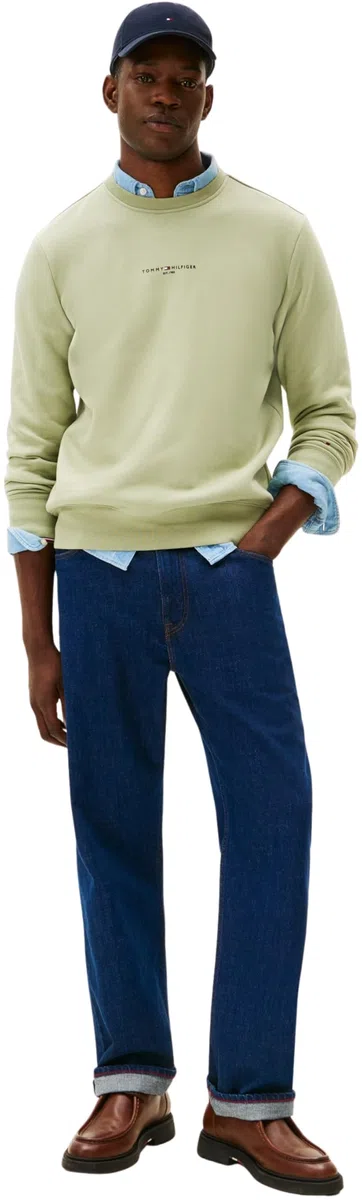Tommy Hilfiger Sweatshirt Hombre Tipped con Cuello Redondo