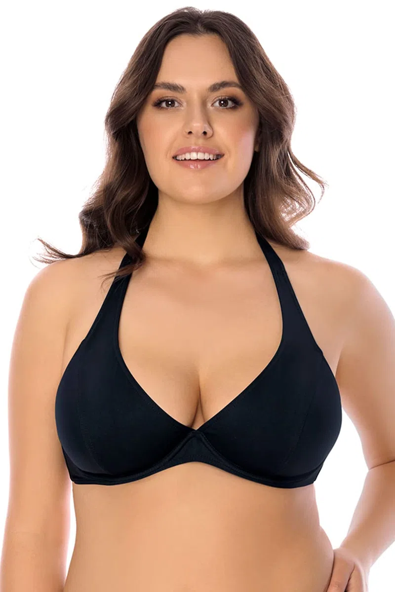 Vivisence Top De Bikini Blando para Mujeres 3215