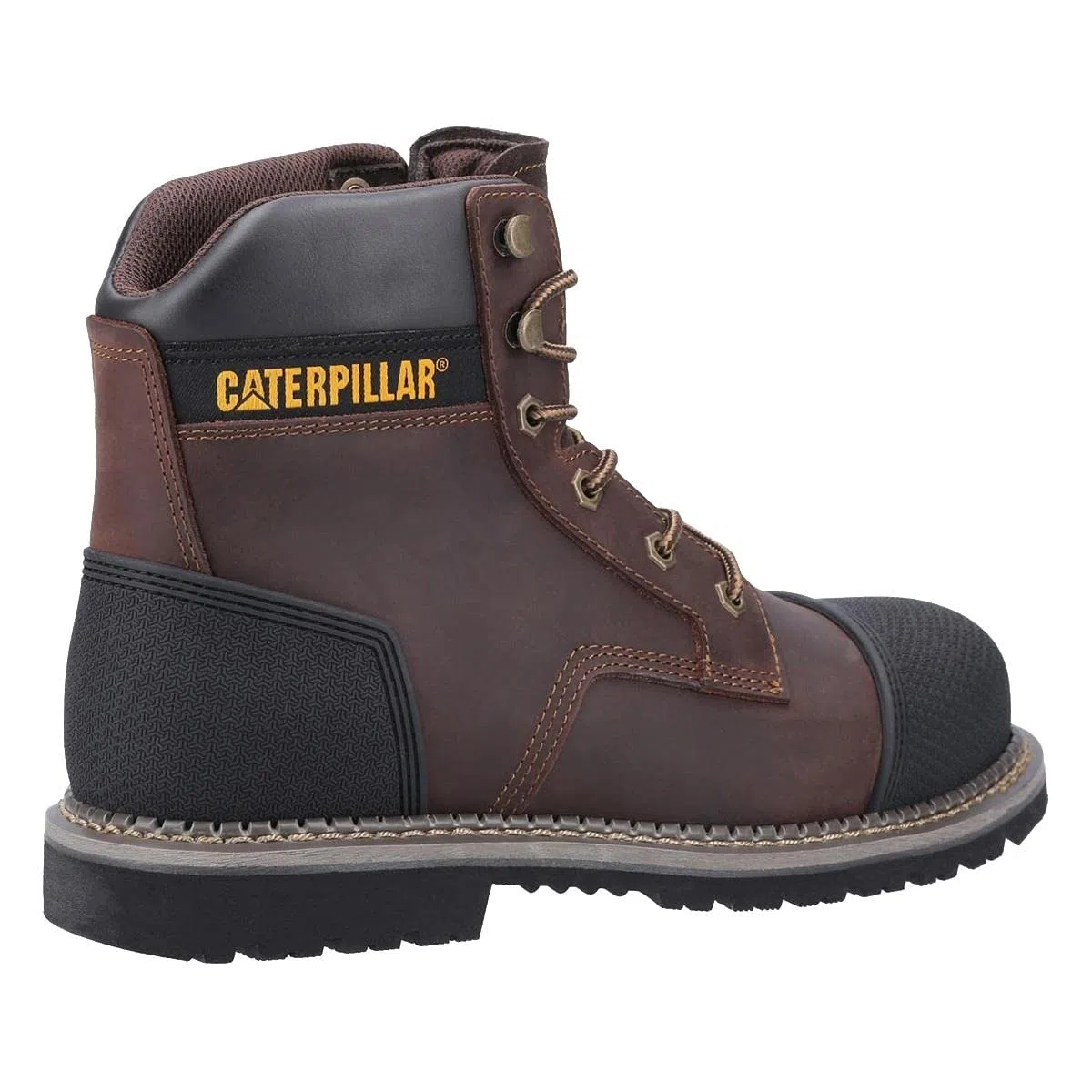 CAT Safety Footwear Powerplant S3 - Botas para hombre, Brown