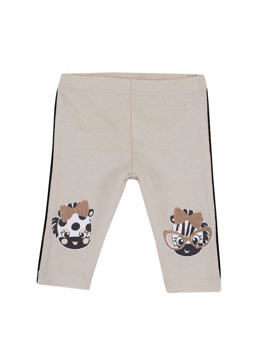Chicco, Leggings largos con cintura elástica, Beige