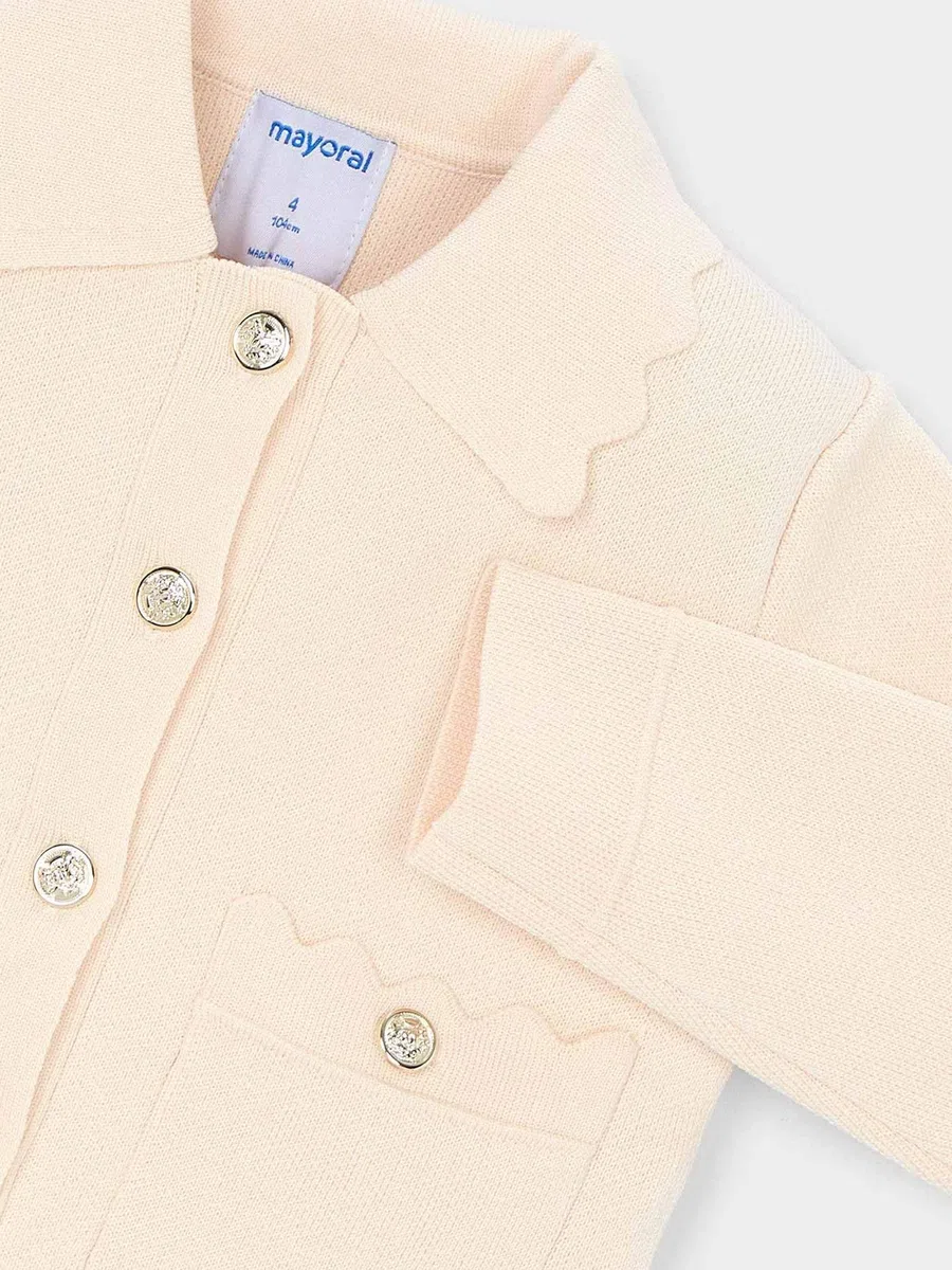 Mayoral Chaqueta Tricot para niña Garbanzo