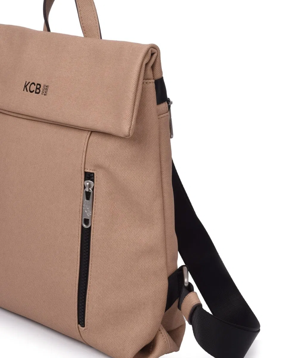 KCB Mochila Antirrobo Grande Strong | Diseño Compacto y Seguro | Gran Durabilidad y Estilo Moderno | Ideal para Uso Diario | Asas Ajustables | 100% Vegano