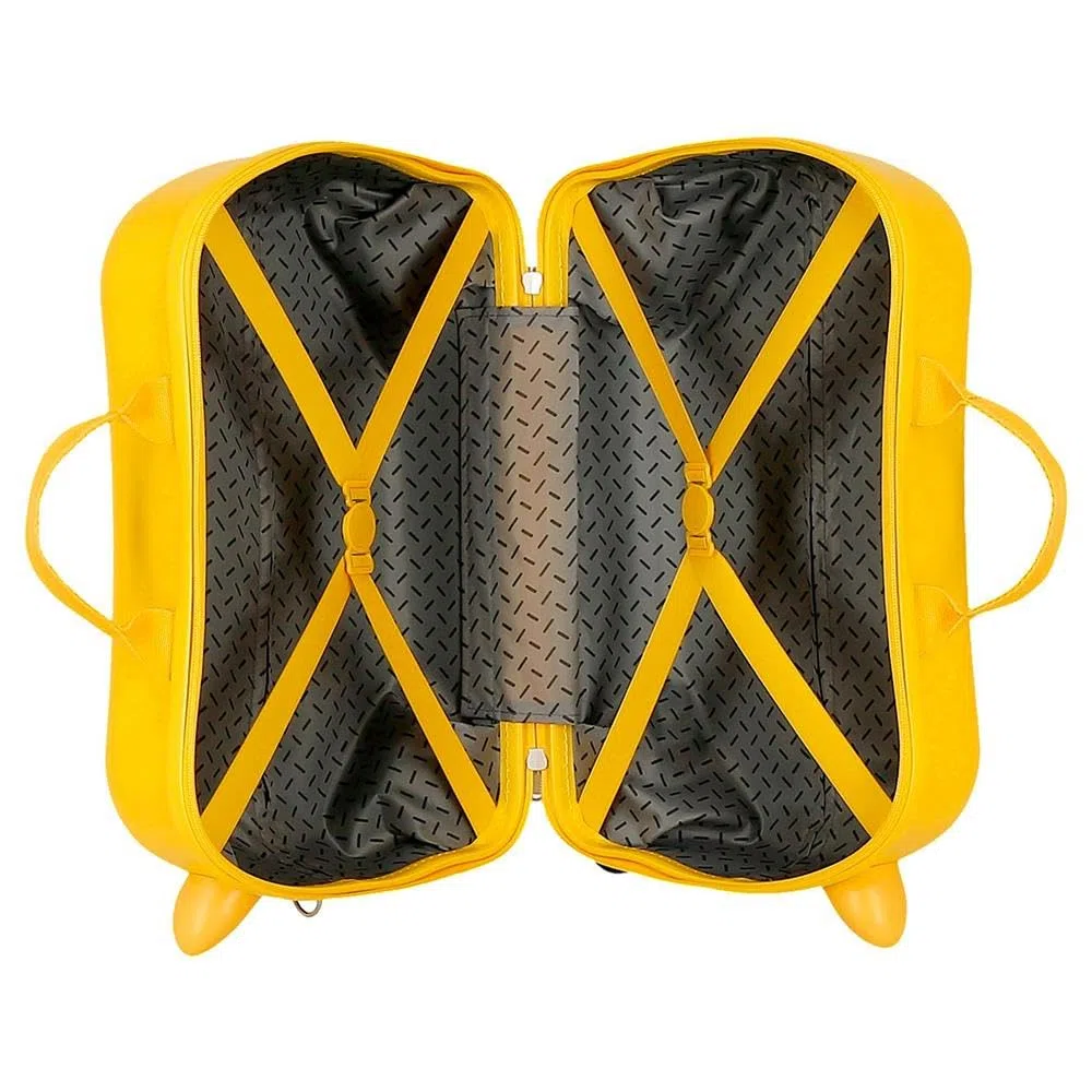 Enso Play All Day Maleta Infantil Amarillo 45x31x20 cms Rígido 1,8 kgs Cierre de combinación Lateral ABS 1,8 kgs 27,9L Equipaje de Mano