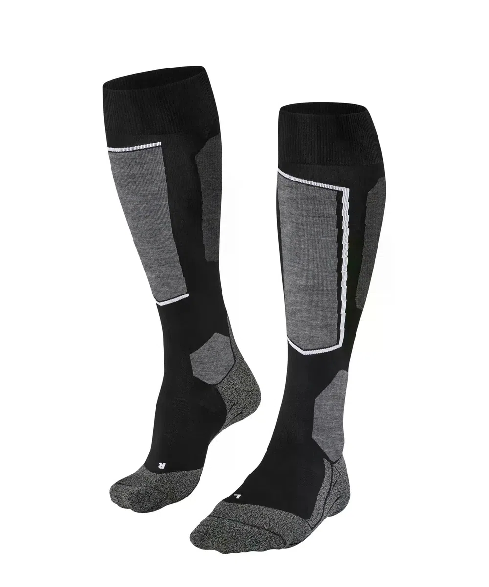 FALKE Sk6 Pro W Kh Lana Hilo Funcional Finos Cálidos Calcetines de esquí Mujer (Pack de 1)