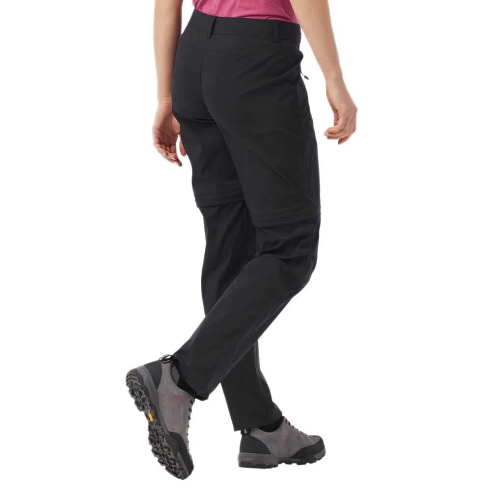 Odlo Wedgemount_560431 - Pantalones de Senderismo con piernas Desmontables Mujer