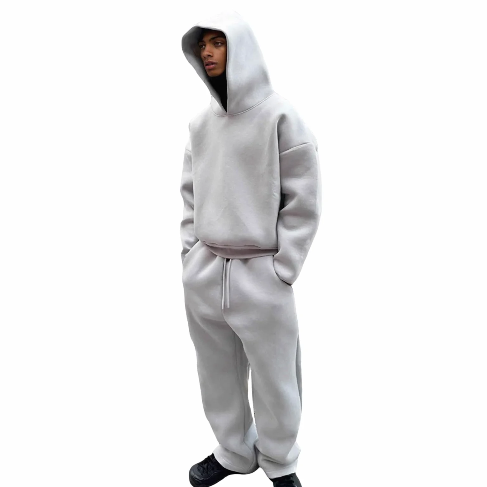 Genérico Conjunto Hombre 2 Piezas Verano Deporte Chándal Camiseta Manga Corta y Pantalones Cortos Algodón Transpirable Gym Caballero A161