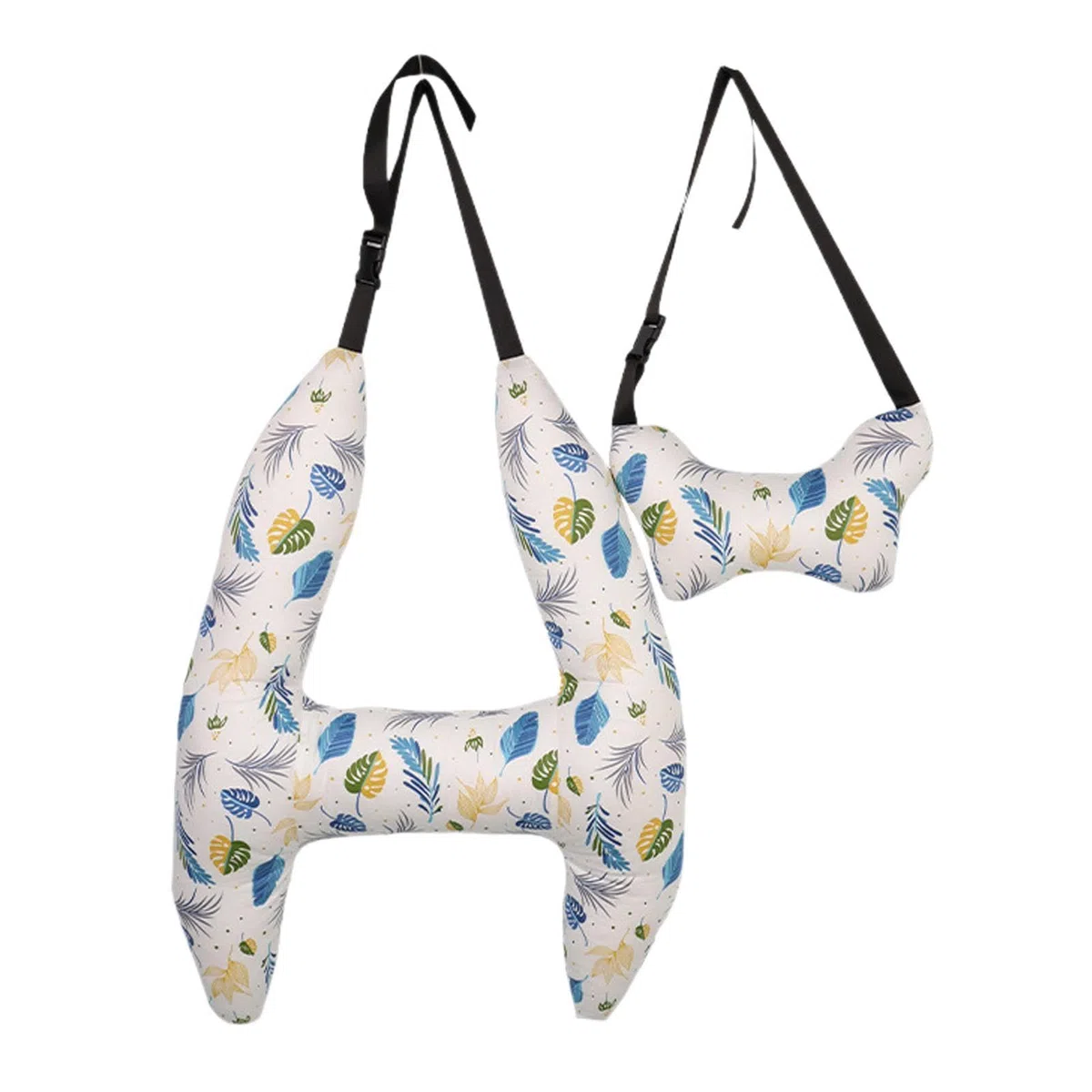 Almohada para el cuello de viaje,Almohada para reposacabezas del coche | Almohada de coche para niños Soporte Corporal N