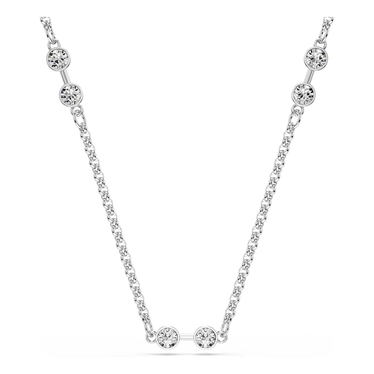 Swarovski Remix Collezione Collana, Taglio rotondo, Bianco