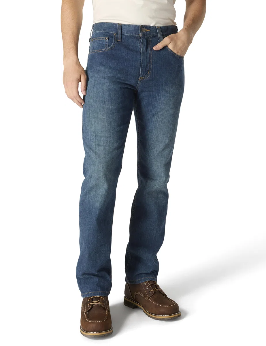 Carhartt Vaquero con 5 Bolsillos, Ajuste Ligeramente Holgado, Tecnología Rugged Flex® - Jeans Hombre