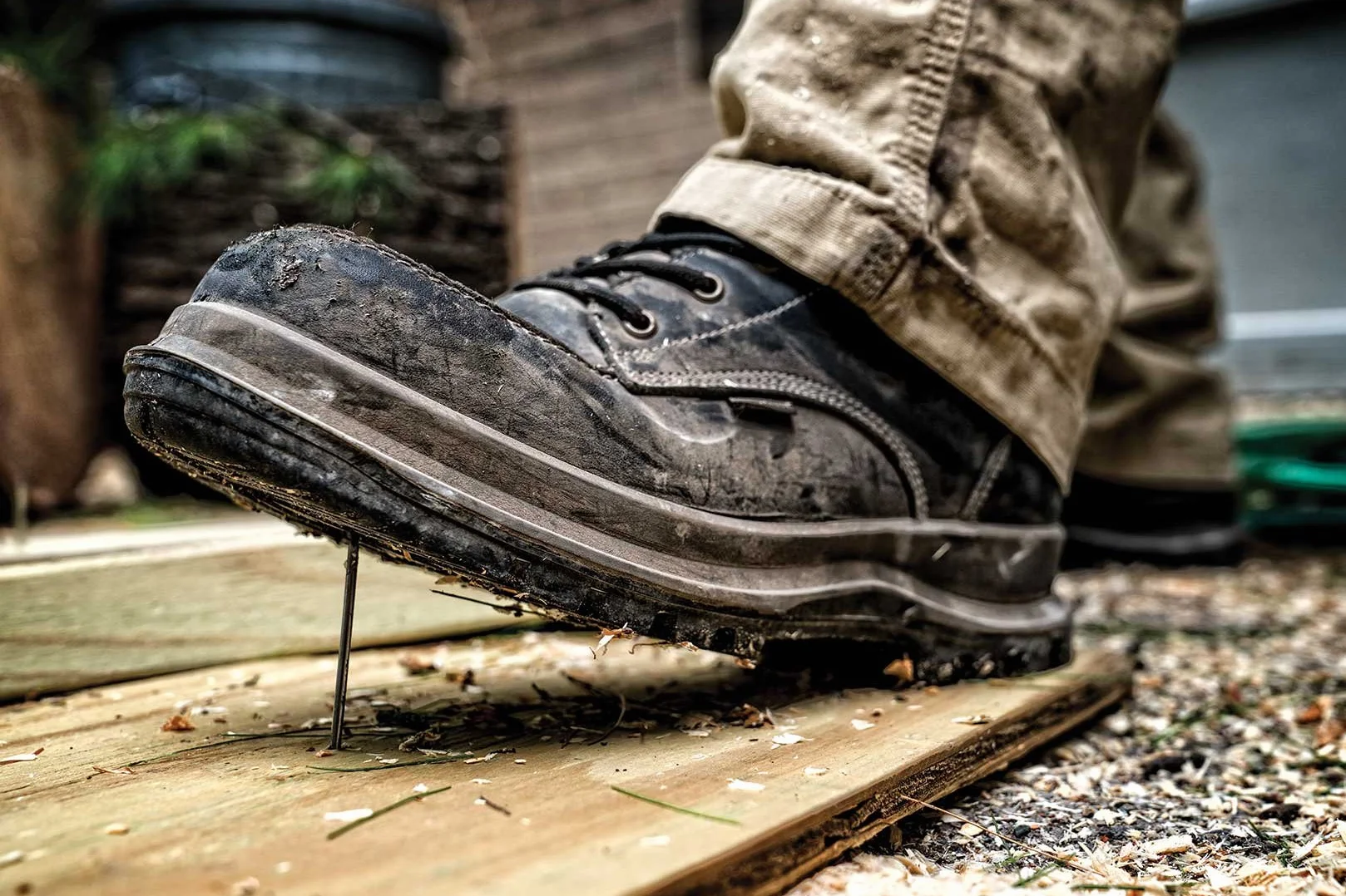 Carhartt Hamilton - Bota de seguridad S3, impermeable, tecnología Rugged Flex Para Hombre, Negro, 40