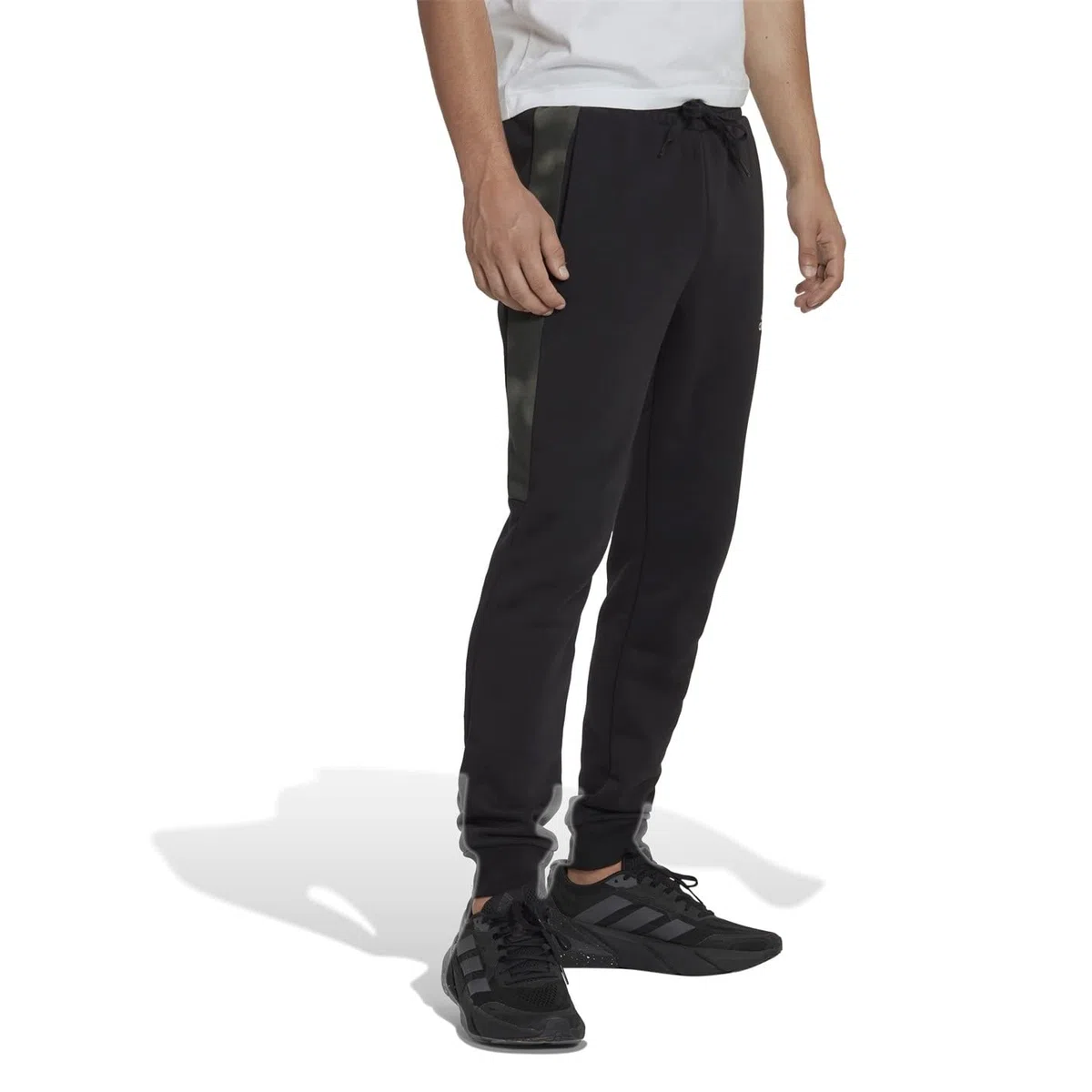 adidas Essentials Camo Print Fleece - Pantalones Deportivos Hombre