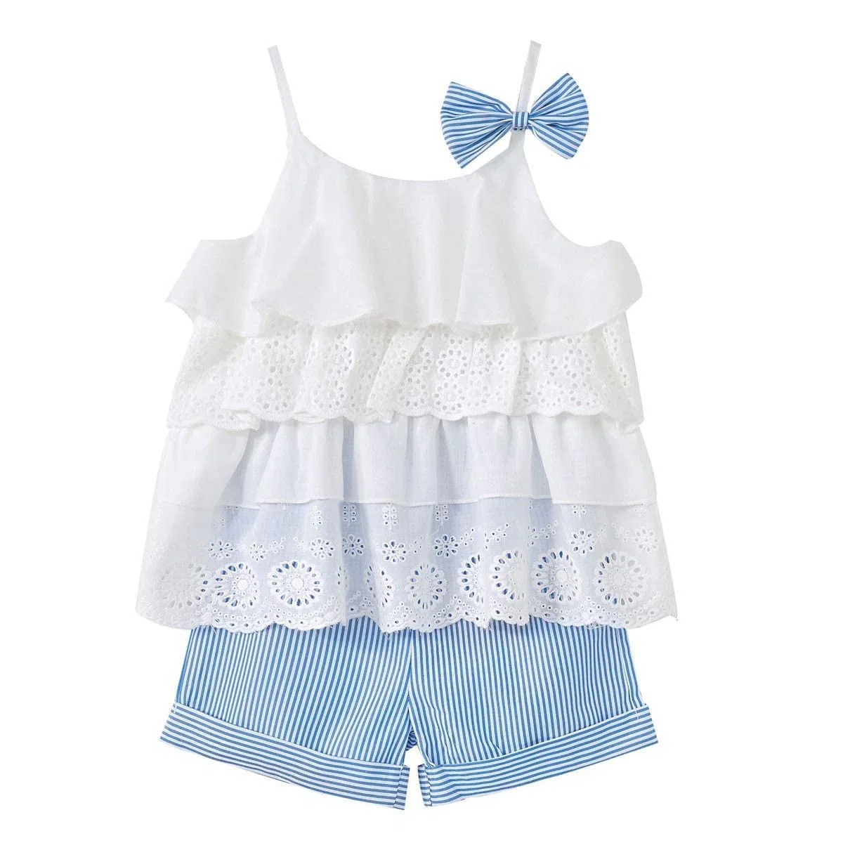 Conjunto de enterizo para bebé recién nacida, con pantalones florales, diadema y lazo