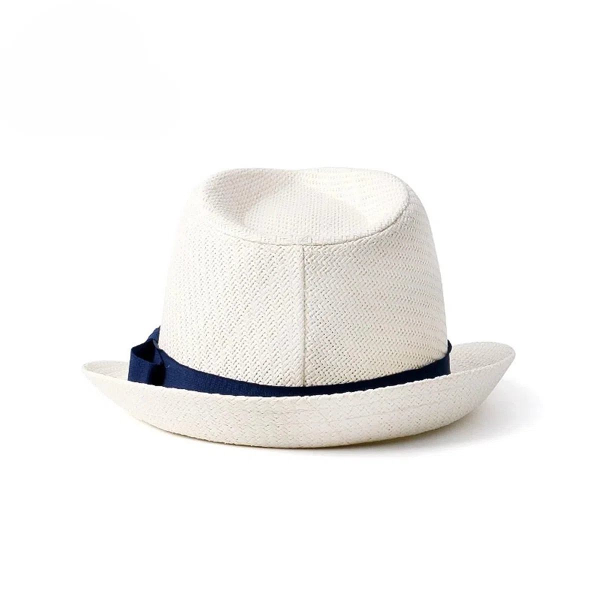 Sombrero Fedora Hombre Sombrero de paja grande for hombre, sombrero bombín, sombrero de paja de verano, sombrero de caballero, sombrero fedora for mujer, sombrero de cabeza grande for mujer(White blue