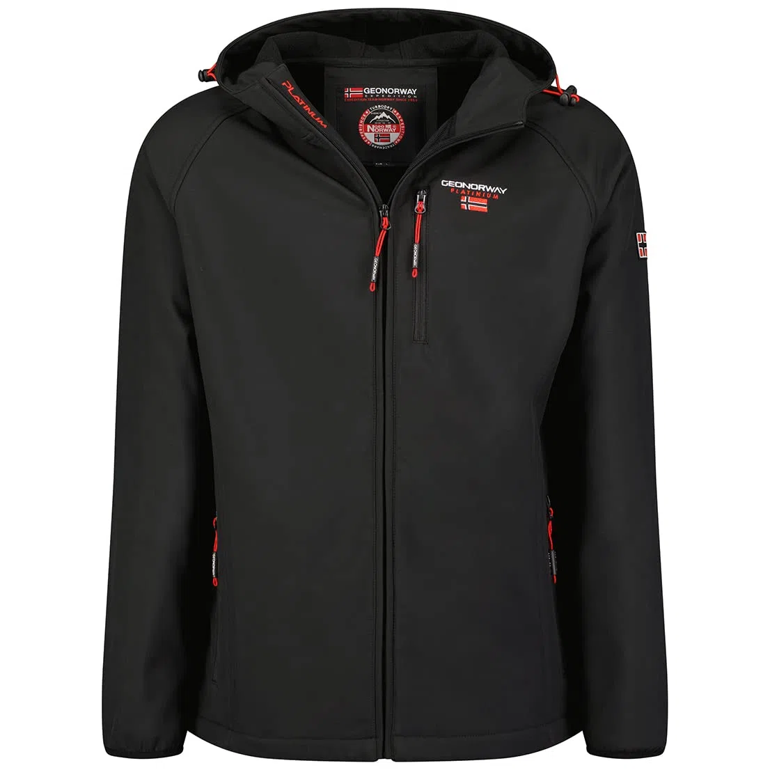 Geographical Norway Takito - Chaqueta, Softshell, para Hombre - Impermeable y cortavientos/Ropa/Abrigo, con manga larga