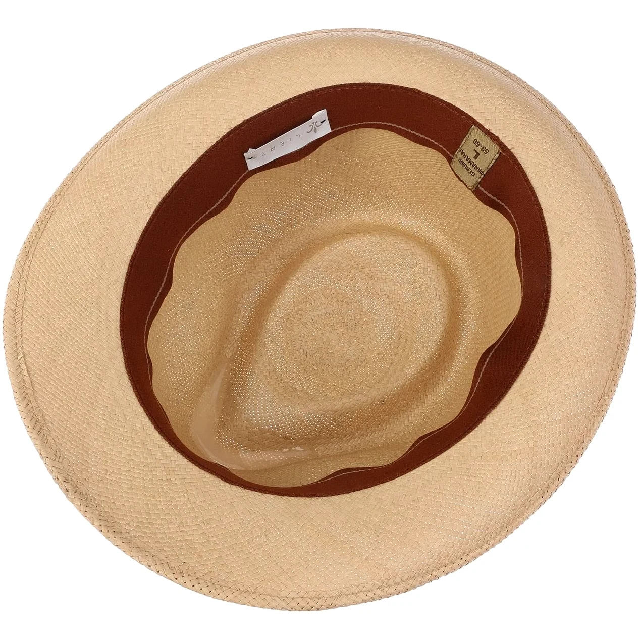 Lierys Laferty Sombrero Trilby Panama Paja toquilla Unisex Primavera Verano