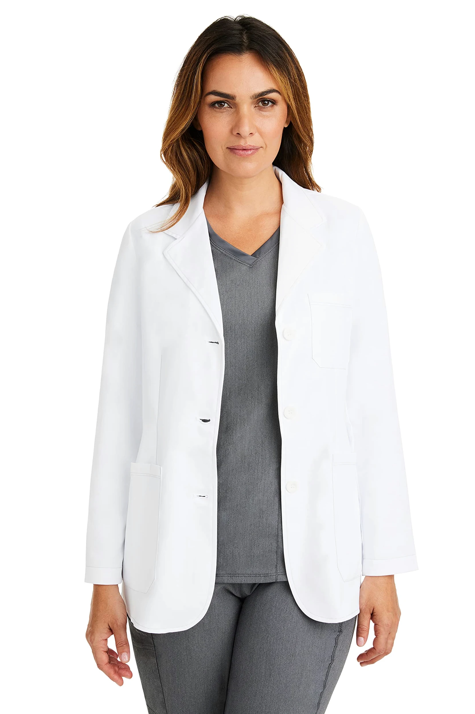 Healing Hands Bata de laboratorio White Coat Collection 5160 Flo para mujer