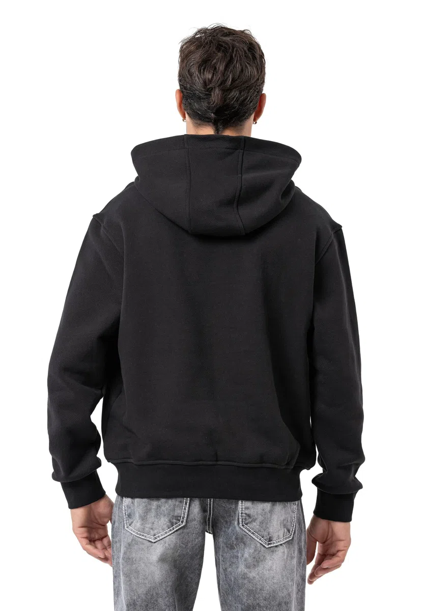 Cipo & Baxx Sudadera con capucha para hombre Series – Elegante jersey de estilo casual con capucha y bolsillo canguro – Parte superior cómoda para el día a día y el tiempo libre