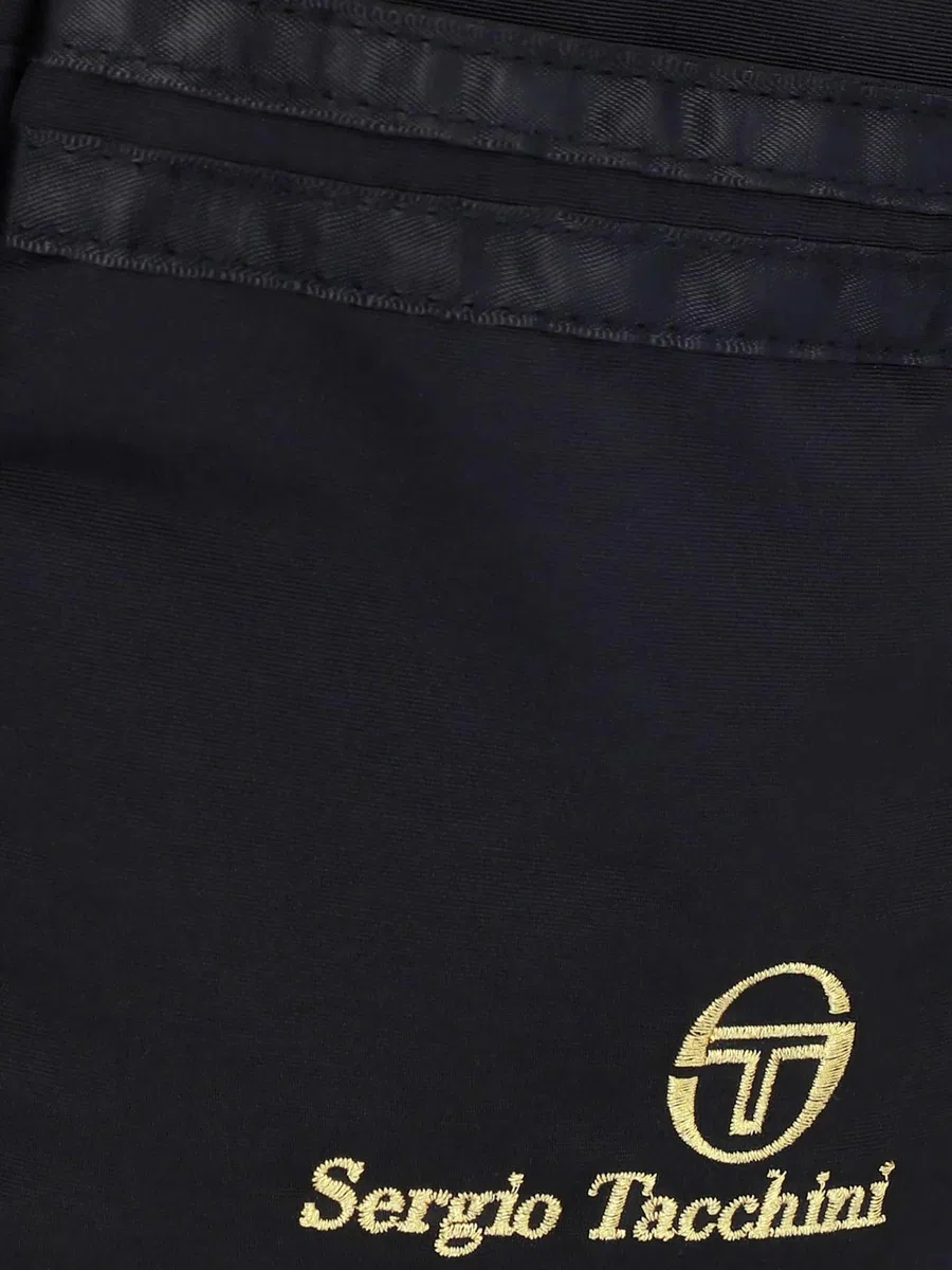 Sergio Tacchini Hombre Bolso Bandolera Sarchi, Black, One Size