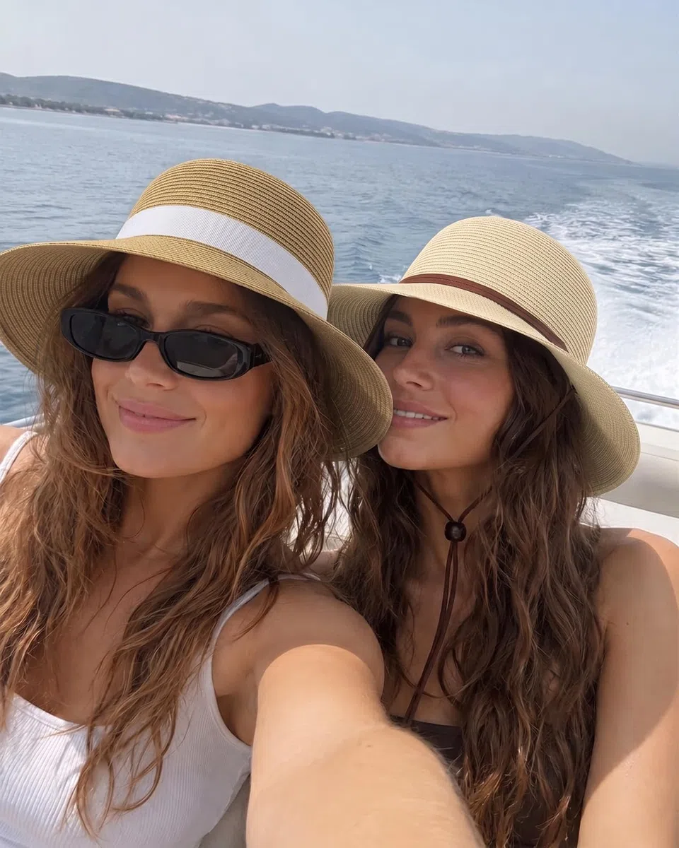 Feng Shui， S/M/L/XL/XXL Sombreros para el Sol Mujeres para Cabezas Grandes Sombrero de Paja de Verano Protección Solar Sombrero de Playa UPF 50+ Sombrero de Vacaciones Flexible de ala Ancha para