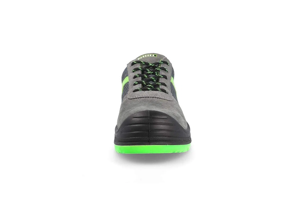 Paredes Zapato Seguridad Carbono Plus, Color Gris y Verde - Talla 47 EU