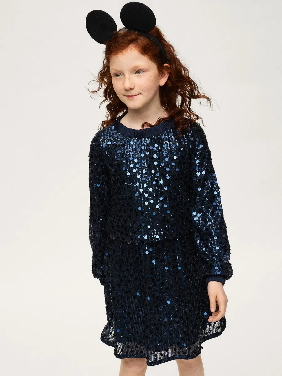 Mayoral Vestido Lentejuelas para niña Noche