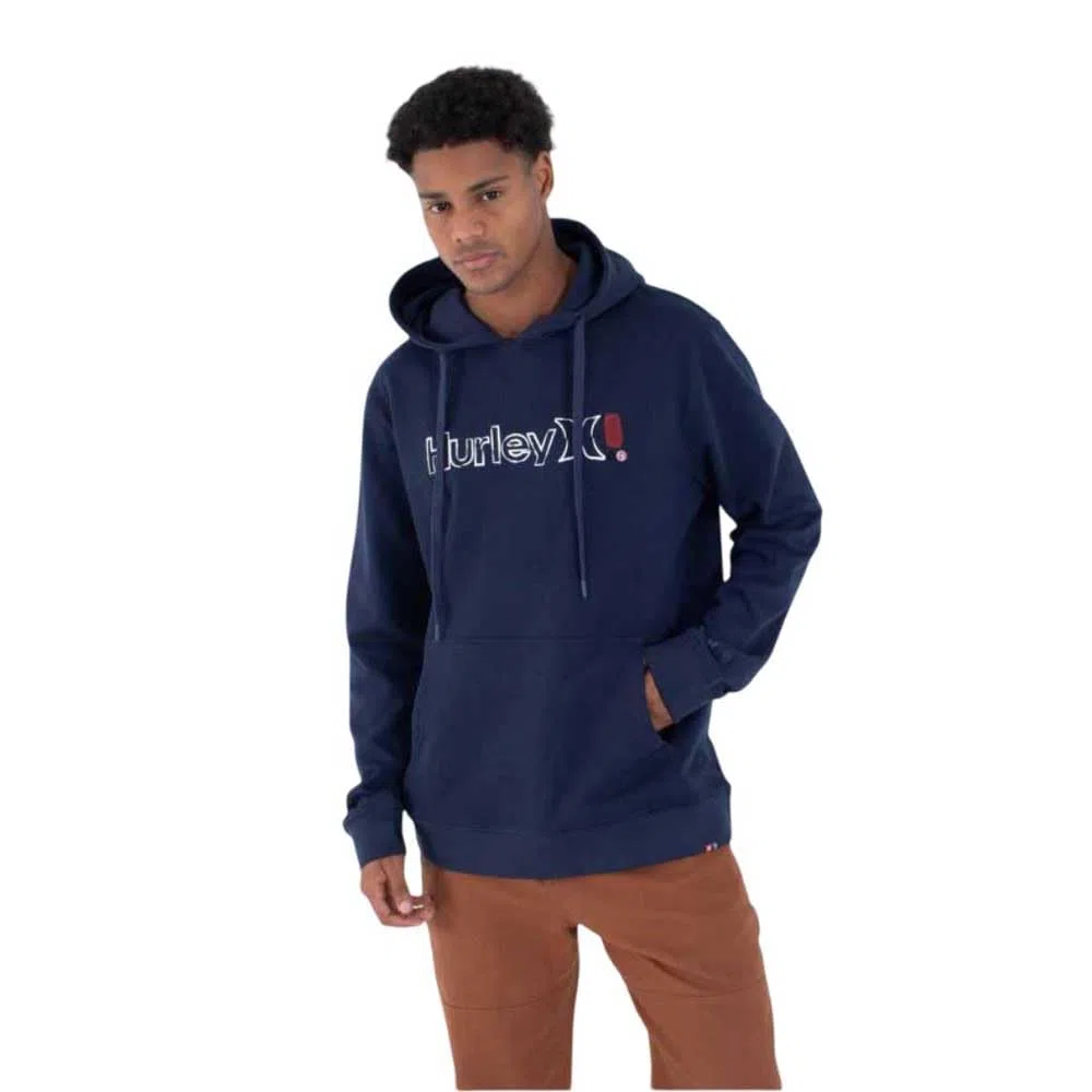 Hurley Hoodie Men-Samukai O&o Sudadera con Capucha para Hombre