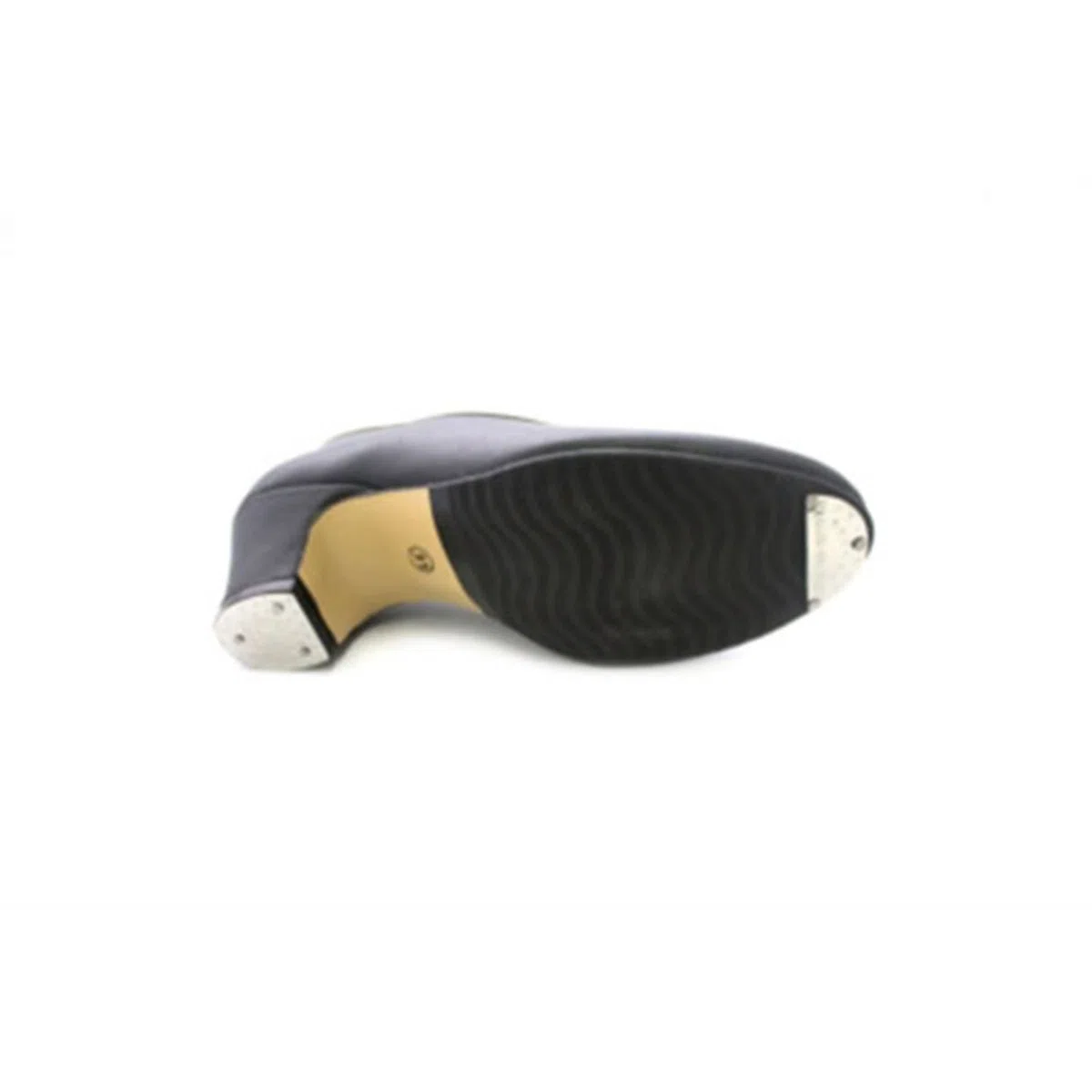 Made in Spain Zapato Baile Flamenco Puntera y tacón de Metal sujección con Goma Danka en Negro T1560