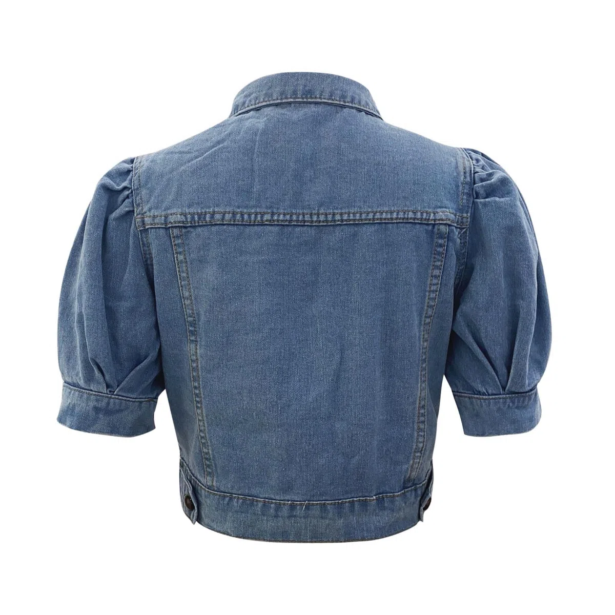 Chaqueta Vaquera Mujer Corta, Cazadora Vaquera Mujer Chaqueta Vaquera Occidental Elástica Holgada De Manga Larga con Botones Y Bolsillos Chaqueta De Entretiempo Chaqueta Mujer Chaqueta Universitaria
