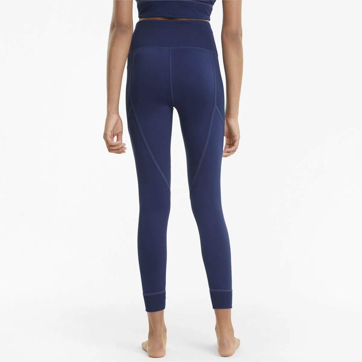 PUMA Studio Rib High Waist 7/8 Tigh - Mallas Deporte Mujer