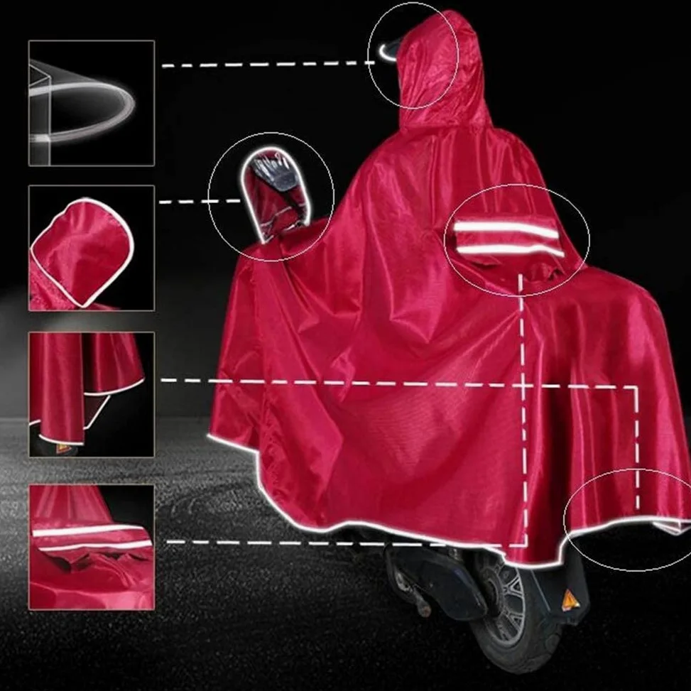Funda para scooter de movilidad Chubasquero, impermeable for bicicleta eléctrica, impermeable for ciclismo, impermeable, capa grande for lluvia, scooter de movilidad, impermeable for motocicleta, prot