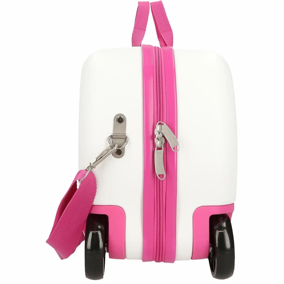 Hello Kitty Girl Gang Maleta Infantil Rosa, Rígida, 4 Ruedas | Equipaje Mano