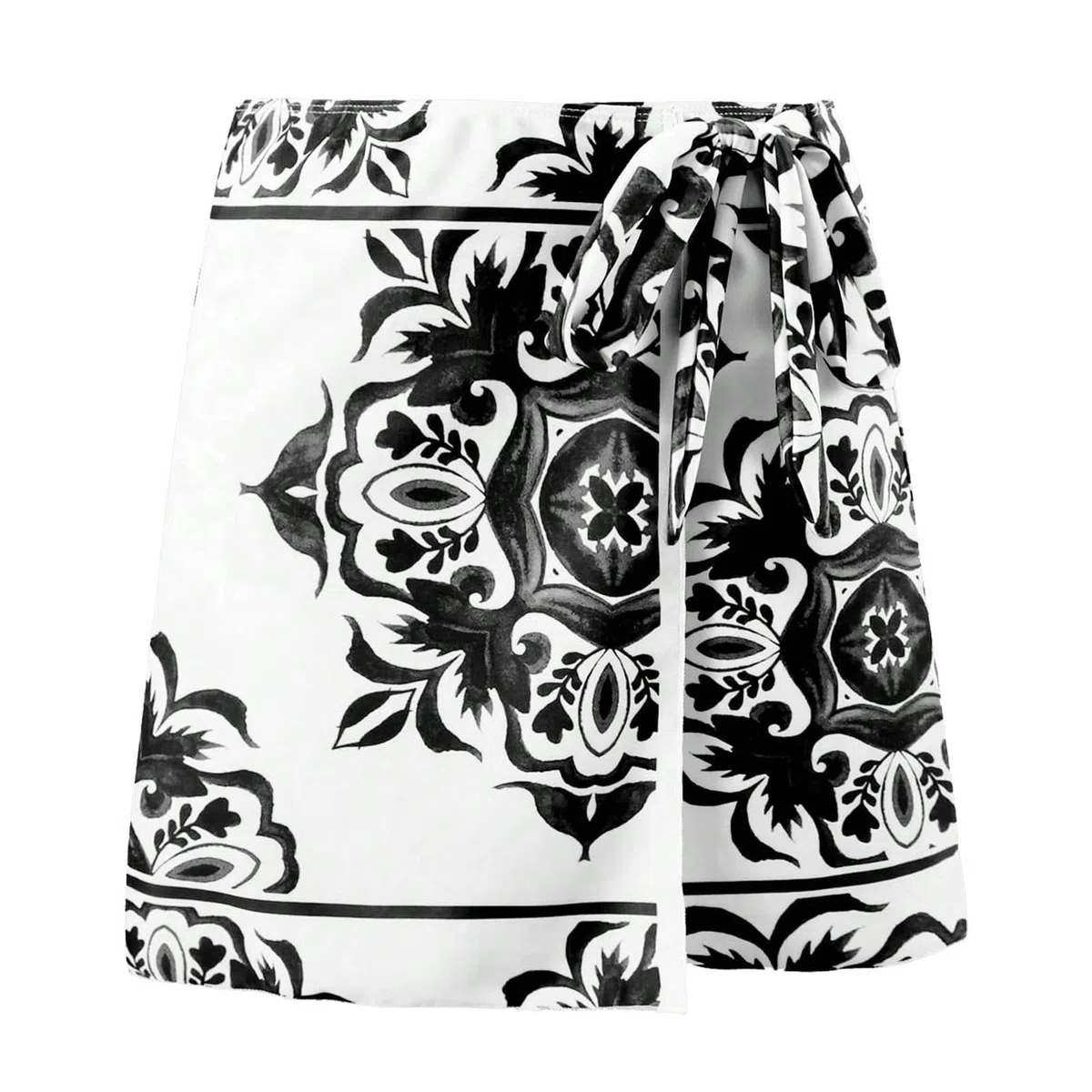 Traje de baño de Verano para Mujer con Cuello Cuadrado y Estampado Floral, cómodo y elástico.#A