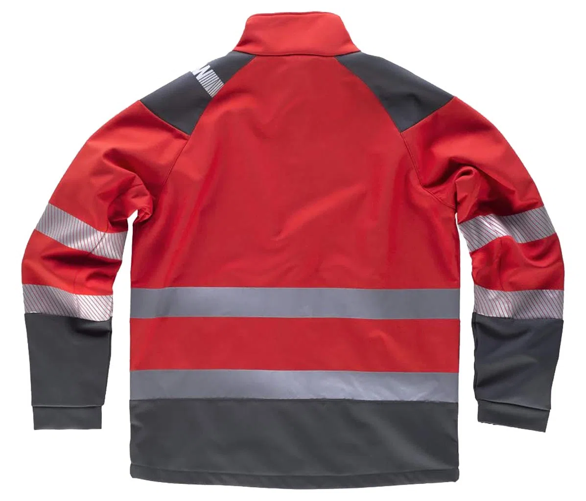 WorkTeam Chaqueta Workshell de Alta Visibilidad Combinada con Cintas Reflectantes, Cortavientos, Repelente al Agua, Membrana Interior Transpirable y Alta Capacidad Térmica.