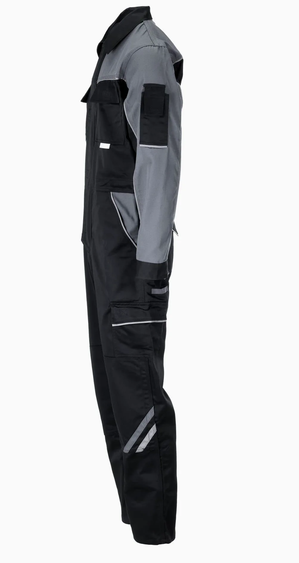 Planam 2715054 Highline - Traje de rally negro/pizarra/zinc, talla 54