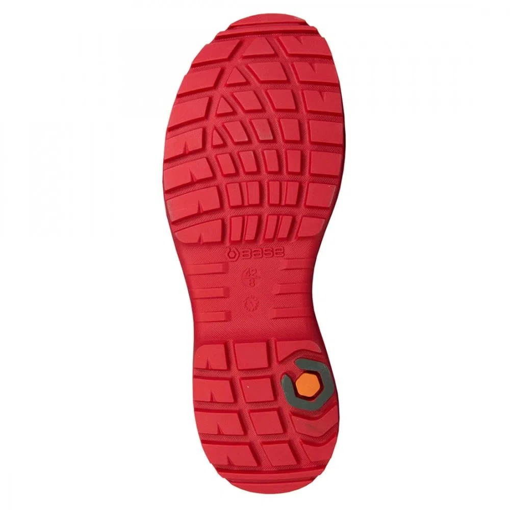 BASE Protection Sparkle S3 HRO Ci HI SRC Zapato de Seguridad, Talla: 42, Color: Negro/Rojo, B0880BKD42