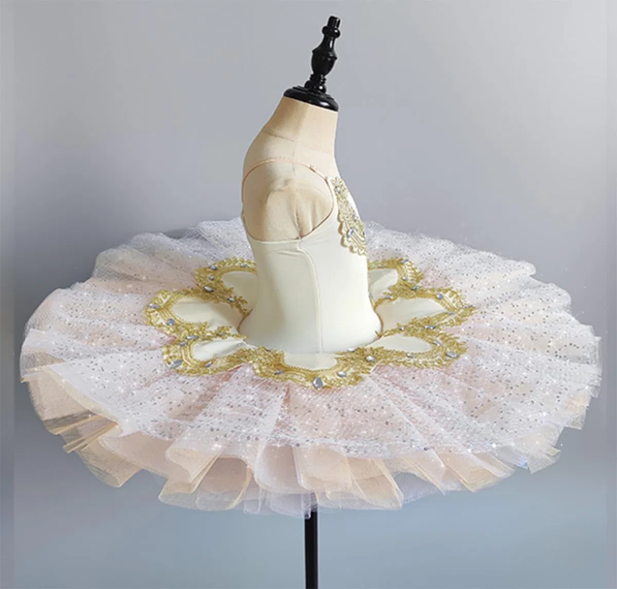 Tutú de Ballet para niñas, Disfraz de Princesa Bailarina, Elegante Vestido de tutú de Ballet, Leotardo con Falda para Danza