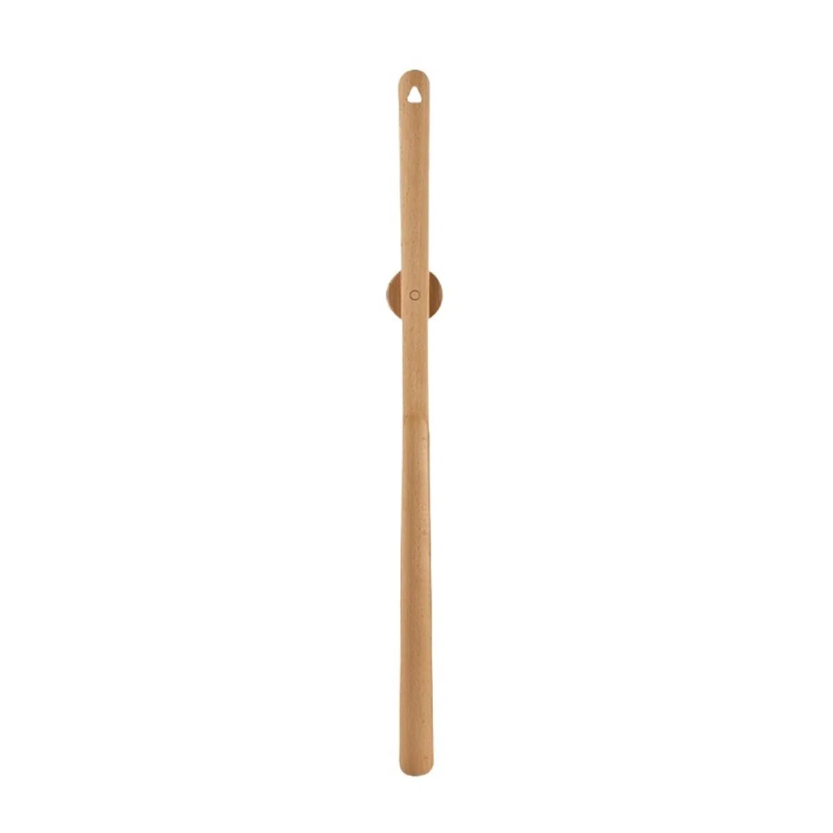 Calzador magnético de madera de haya con mango extendido y extractor de zapatos de madera maciza