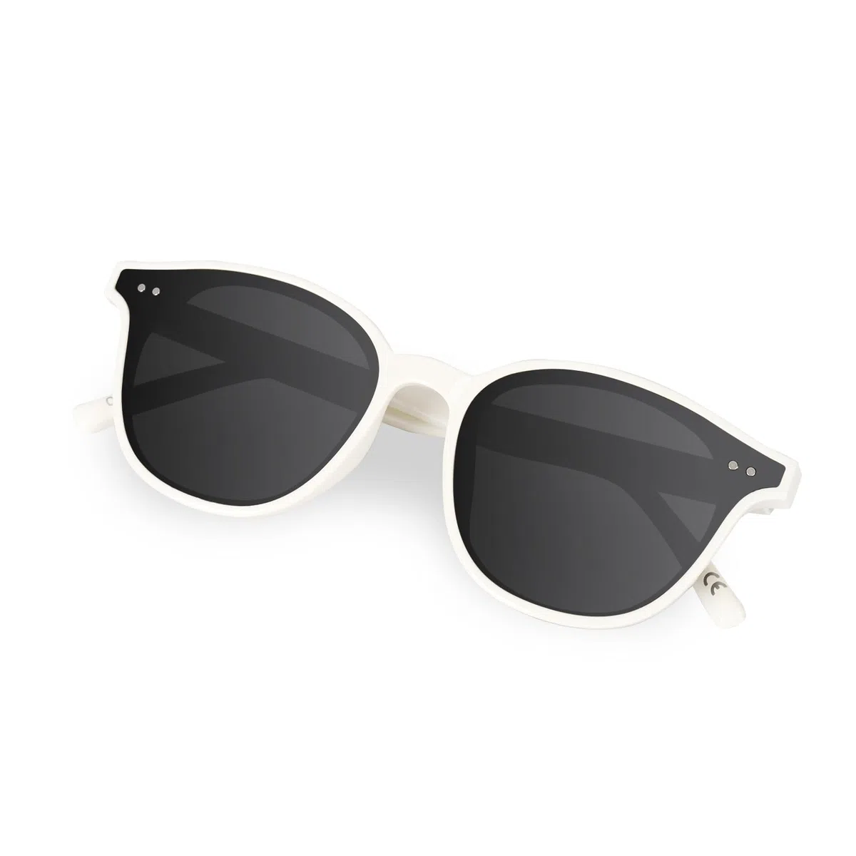 Gafas de sol para niños, mamá e hija mamá y yo gafas de sol a juego para niños con lente UV400 espejada, niñas y niños de 3 a 12 años, Niños Blanco