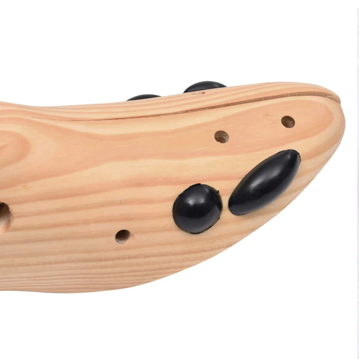 Hormas de Zapatos de Madera para Mantener su Calzado Perfecto - Ajustables 41-46, 12 Orificios y 8 Tapones para Aliviar Presión