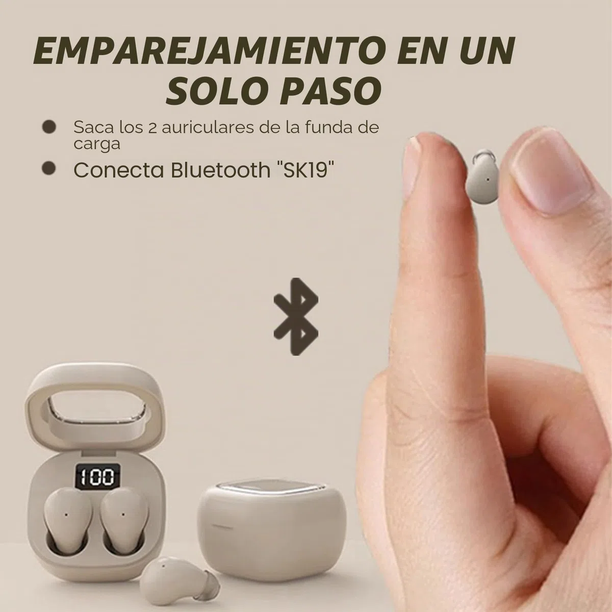 Mini auriculares Bluetooth inalámbricos para dormir
