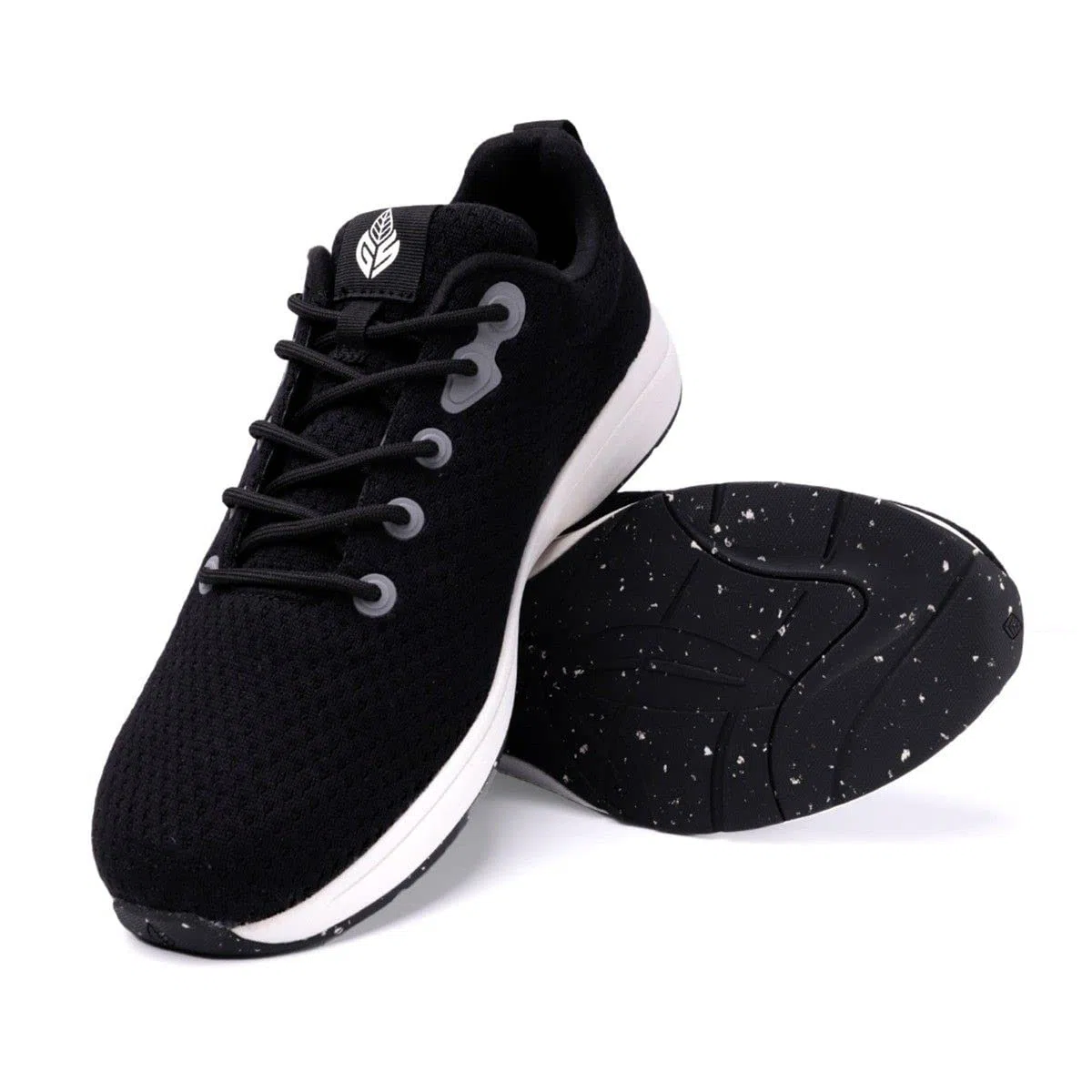Green Steps Zapatillas ortopédicas con soporte del arco plantar fabricadas a partir de materiales sostenibles. Brindan comodidad y apoyo para aliviar el dolor en el pie Blanco & Negro Talla 43