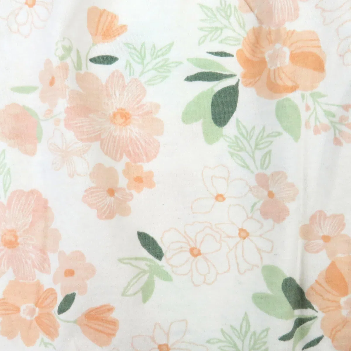 HonestBaby Baby-Girls - Paquete de 3 camisetas sin mangas con volantes, 100% algodón orgánico para bebés y niñas