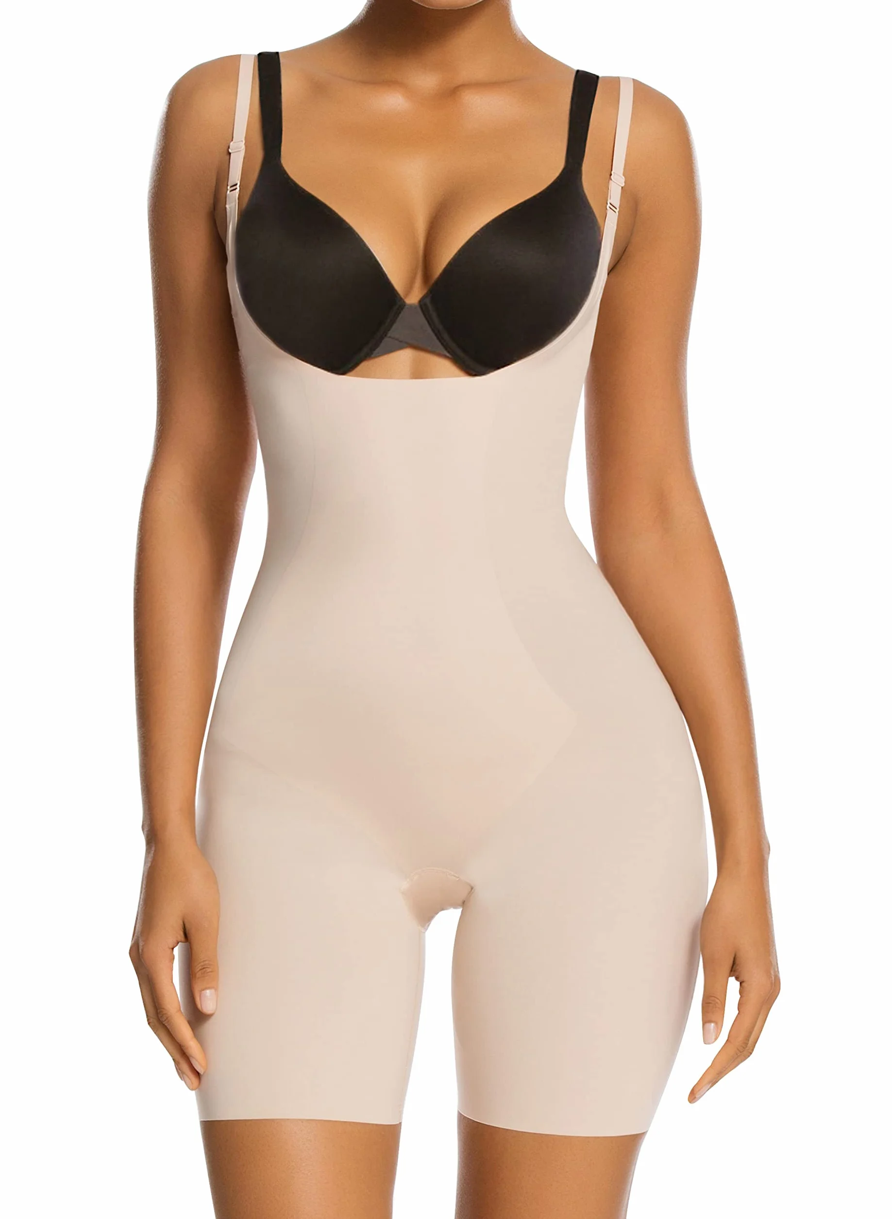 SHAPERX Bodies Moldeador Mujer Shapewear Control de Abdomen Bodysuit Body Shaper Reductor Invisible Posparto