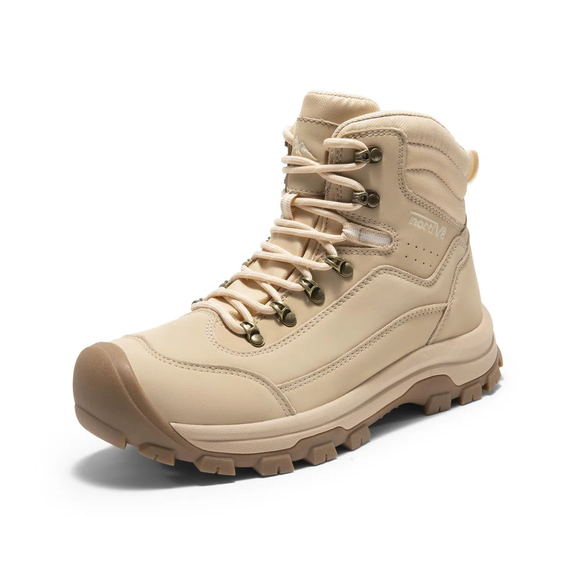 NORTIV 8 Botas Montaña Mujer Impermeables Zapatillas Trekking Antideslizantes con Puntera de Goma para Dedos para Senderismo Acampar