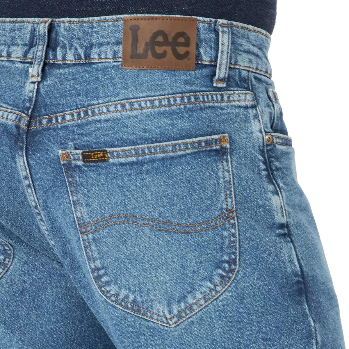 Lee Legendary Pantalones Vaqueros para Hombre, Corte Holgado y Rectos, Azul Verdadero, 34W x 30L
